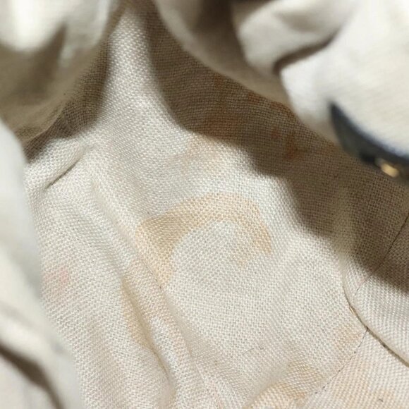 GUCCI Marrakech Tote Bag Leather Black Gold 257029 Auth 137913 - Picture 11 of 16